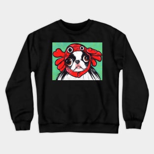 Japanese Chin Crab Crewneck Sweatshirt